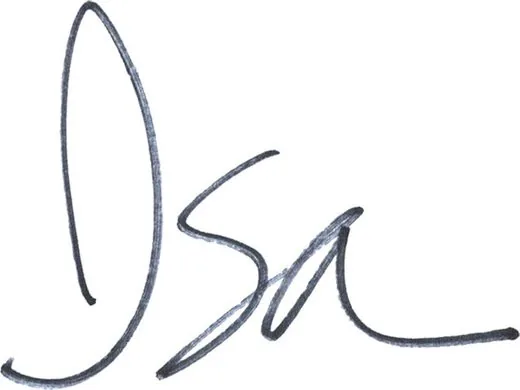 Isa Herrera's handwritten signature in dark blue ink.